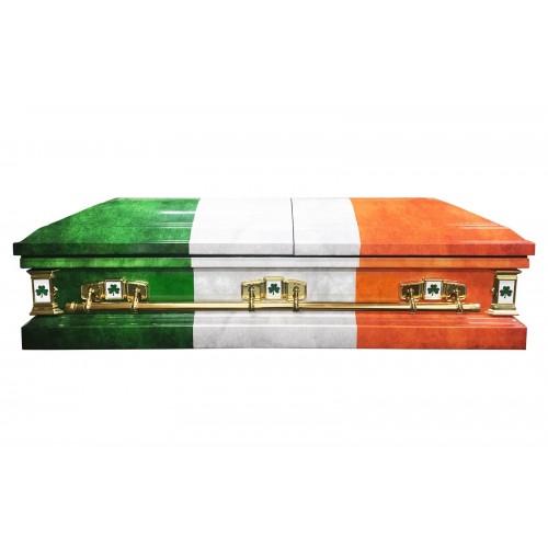  Premium Metal American Casket – Ireland / Irish / The Last Supper Fresco